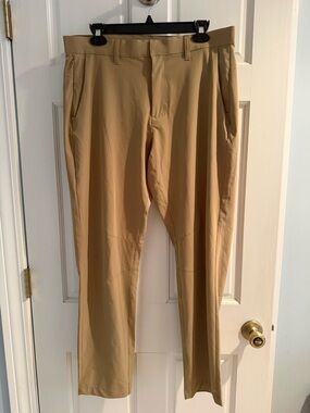 Fabletics The Don 5-Pocket Pants 33x32 Tan